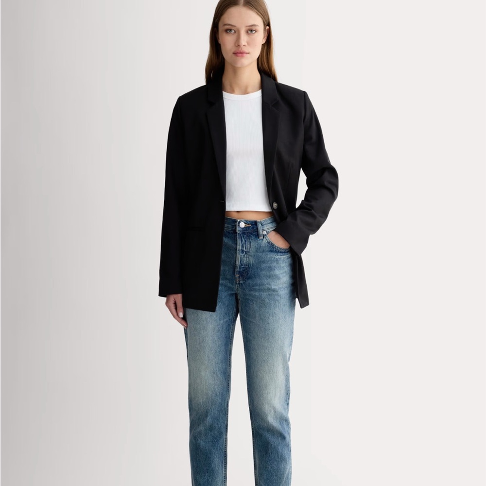 Everlane the 90s cheeky Jean 29 crop organic cotton
